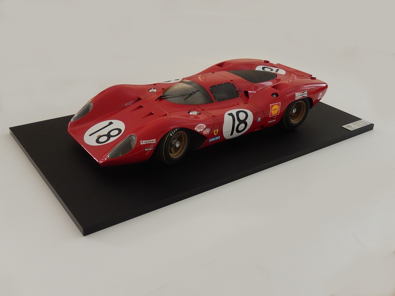 De Conto : Ferrari 312P  Le mans 1969 built by H.Duband part 1